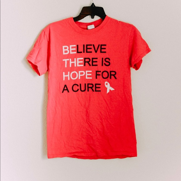 Pink Breast Cancer Support T-Shirt - Picture 1 of 3